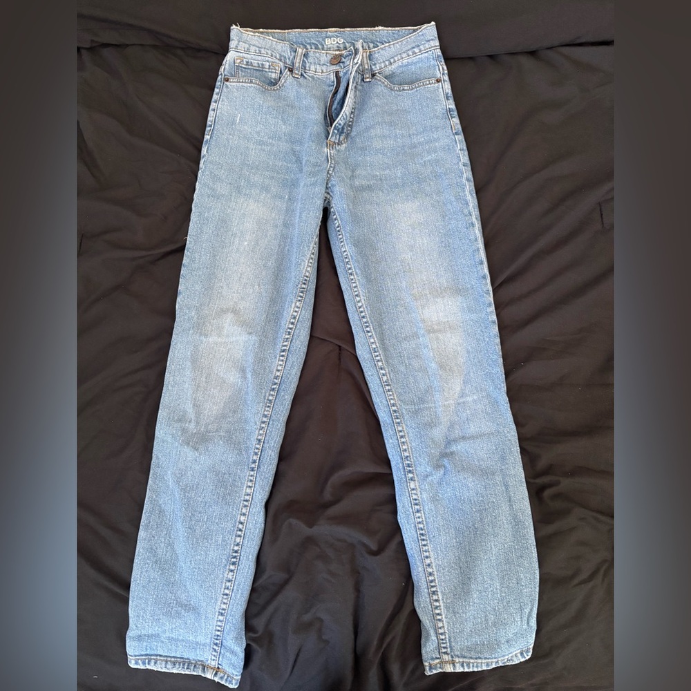BDG Light Blue Straight Leg Jeans